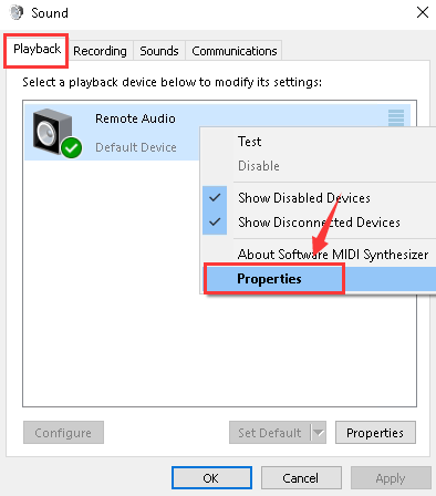  realtek audio haute définition ne fonctionne pas de Windows 10