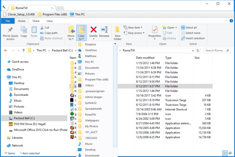 Sauvegarde Sauver Jeu fichiers sous Windows 10