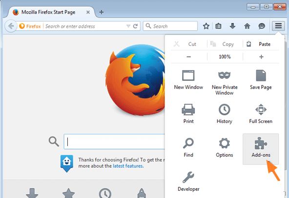 Erreur Firefox XPCOM