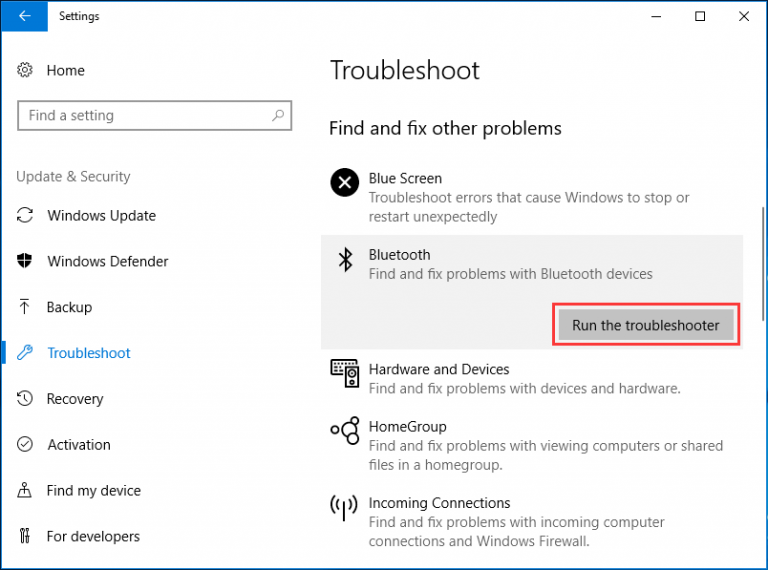 Comment Réparer Bluetooth ne fonctionne pas sur Windows 10 ? [100% Résolu]