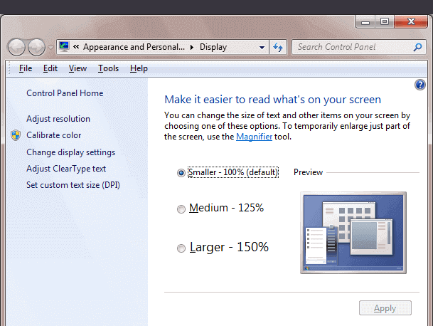 Correction d'écran flou dans Windows 10