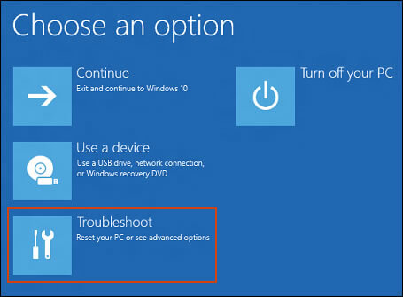 Correction de l'écran bleu de la mort Windows 10