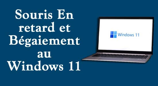 Souris En retard et Bégaiement au Windows 11