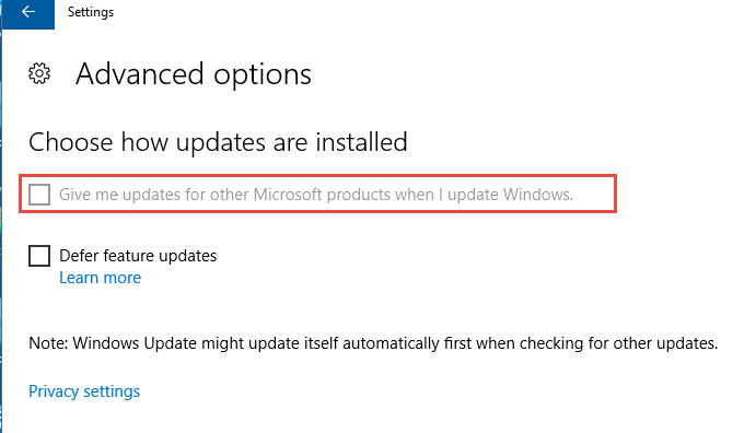 Correction de l'erreur Windows 10 0x800703f9 