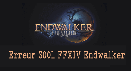  l'erreur 3001 FFXIV Endwalker