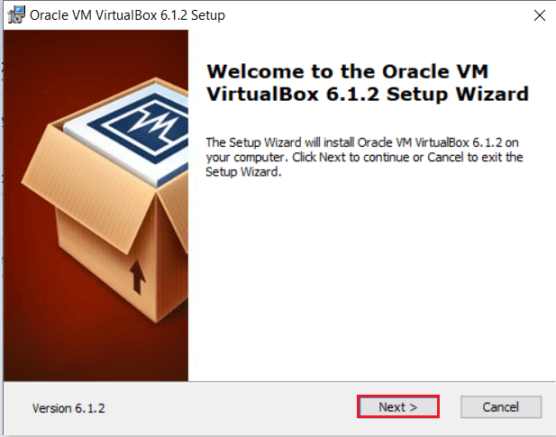 boîte virtuelle E_FAIL (0x80004005)
