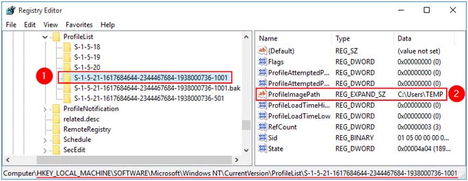 Comment réparer le profil temporaire Windows 11